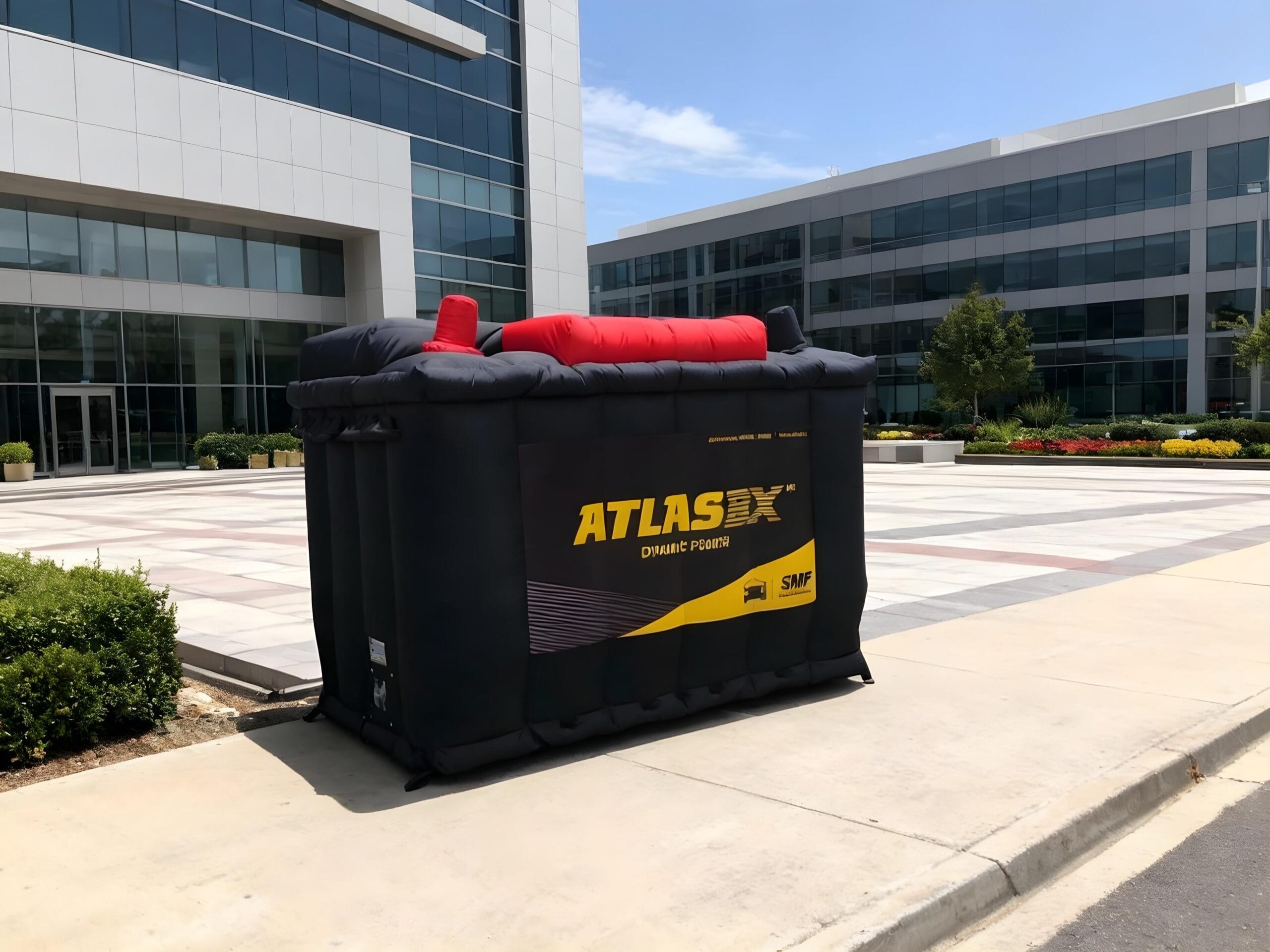 Logo inflable para empresas Colombia